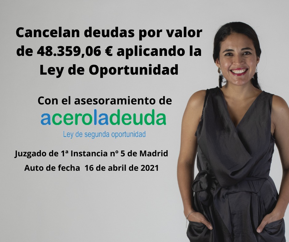 Cancelan deudas por valor de 48.359 € aplicando la Ley de Oportunidad